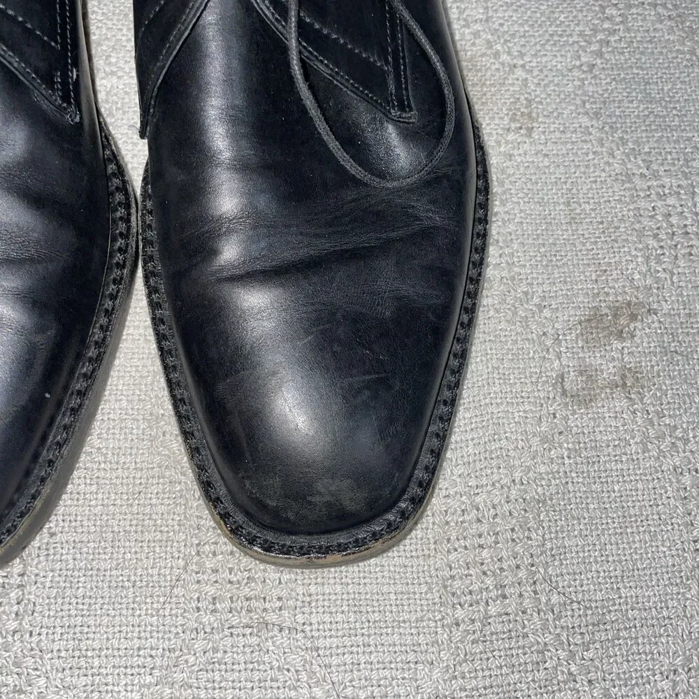 Cole Haan Italy Men’s Dress Oxfords Size 7.5 M Black Leather Business Formal